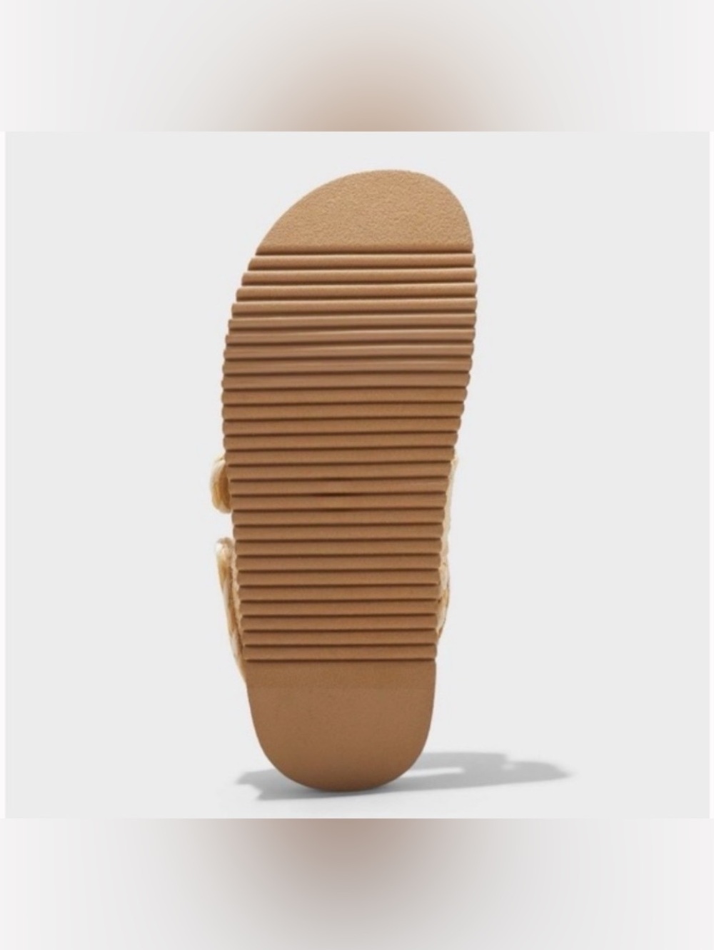 A New Day Tilly/Tanner Raffia Platform Footbed Sandals in tan (NIB/NWT), 9 - Picture 4 of 5